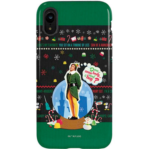 Elf Does Someone Need a Hug iPhone XR Pro Case