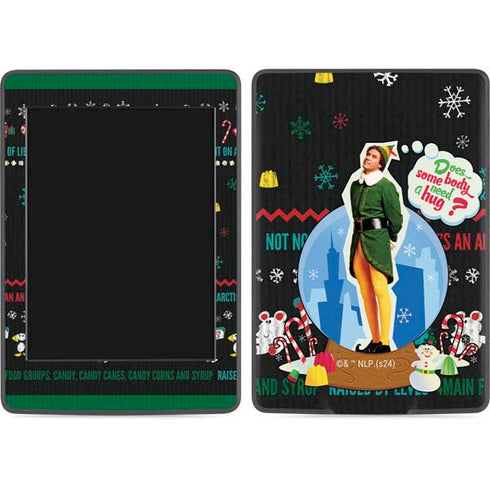 Elf Does Someone Need a Hug Amazon Kindle Skin