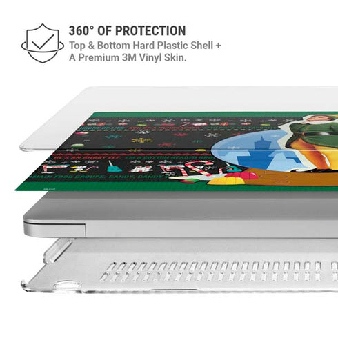Elf Does Someone Need a Hug MacBook Pro 14in (2021-24) Case plus Skin