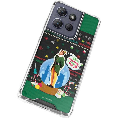 Elf Does Someone Need a Hug Moto G Play 5G (2025) Clear Case