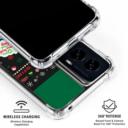 Elf Does Someone Need a Hug Moto G Power 5G (2024) Clear Case