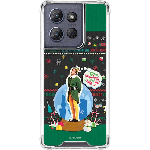 Elf Does Someone Need a Hug Moto G Stylus 5G (2025) Clear Case
