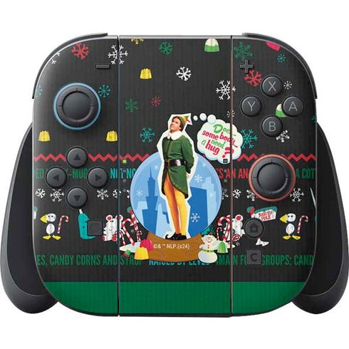 Elf Does Someone Need a Hug Nintendo Skins