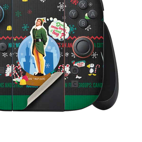 Elf Does Someone Need a Hug Nintendo Switch 2 (2025) Joy-Con Controller Skin