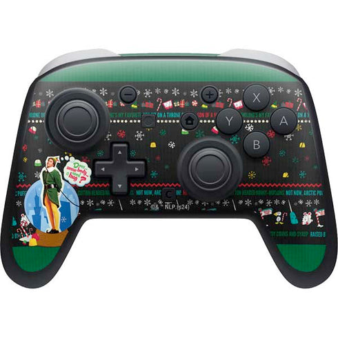 Elf Does Someone Need a Hug Nintendo Switch 2 (2025) Pro Controller Skin