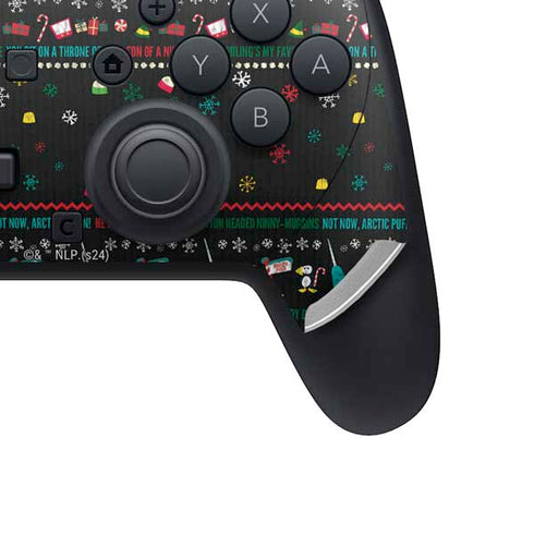 Elf Does Someone Need a Hug Nintendo Switch 2 (2025) Pro Controller Skin