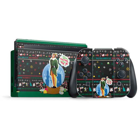 Elf Does Someone Need a Hug Nintendo Switch Bundle Skin