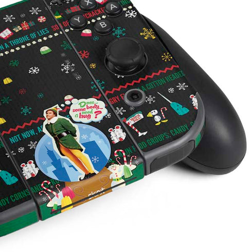 Elf Does Someone Need a Hug Nintendo Switch Bundle Skin