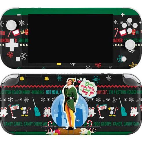 Elf Does Someone Need a Hug Nintendo Switch Lite Skin