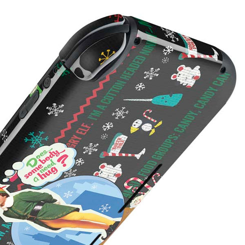 Elf Does Someone Need a Hug Nintendo Switch Lite Skin