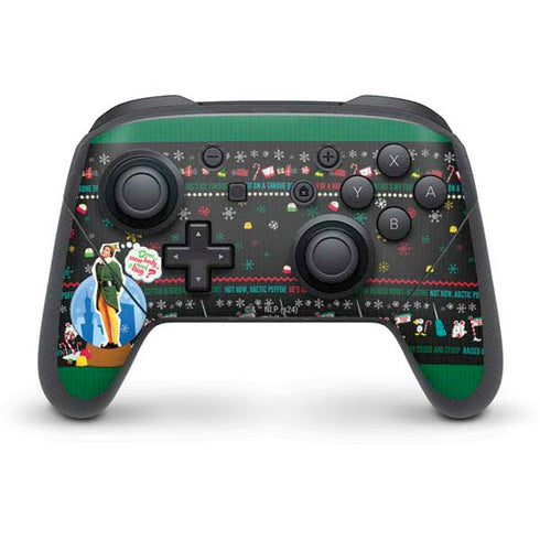 Elf Does Someone Need a Hug Nintendo Switch Pro Controller Skin