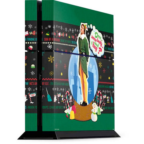 Elf Does Someone Need a Hug PS4 Console Skin