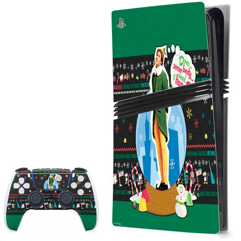 Elf Does Someone Need a Hug PS5 Pro Bundle Skin