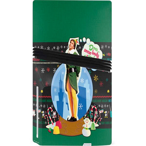 Elf Does Someone Need a Hug PS5 Pro Disk Console Skin