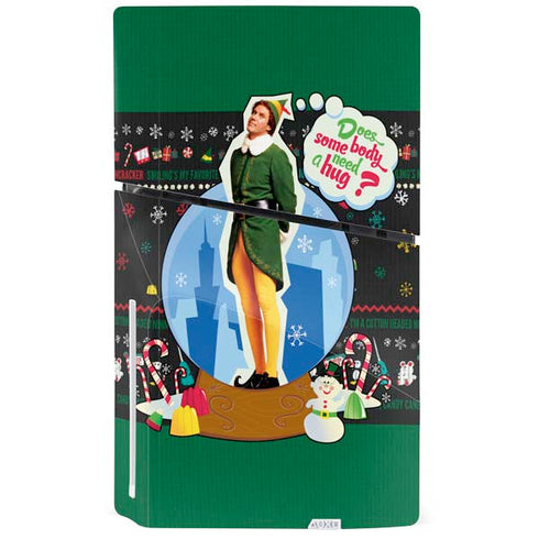 Elf Does Someone Need a Hug PS5 Slim Disk Bundle Skin