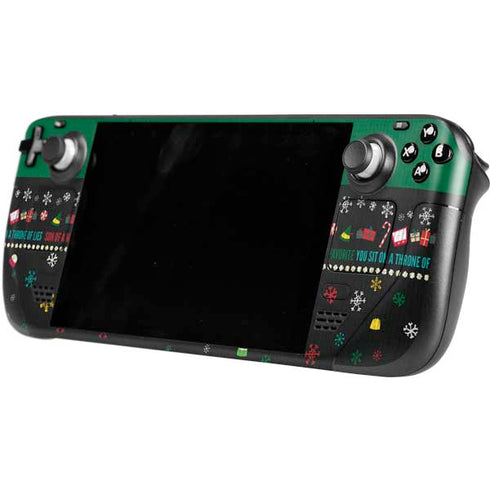 Elf Does Someone Need a Hug Steam Deck Handheld Gaming Computer OLED Skin