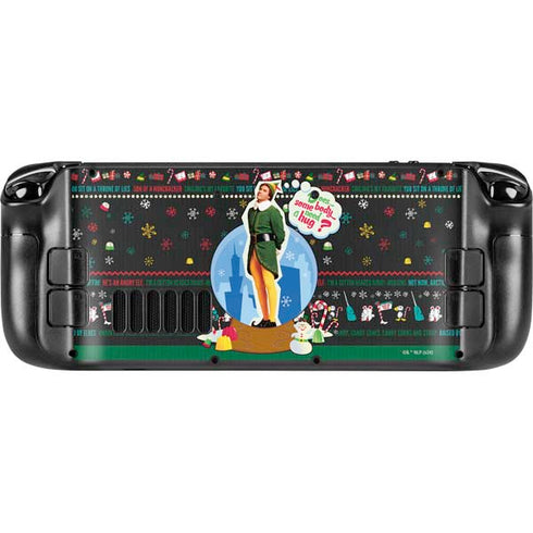 Elf Does Someone Need a Hug Steam Deck Handheld Gaming Computer OLED Skin