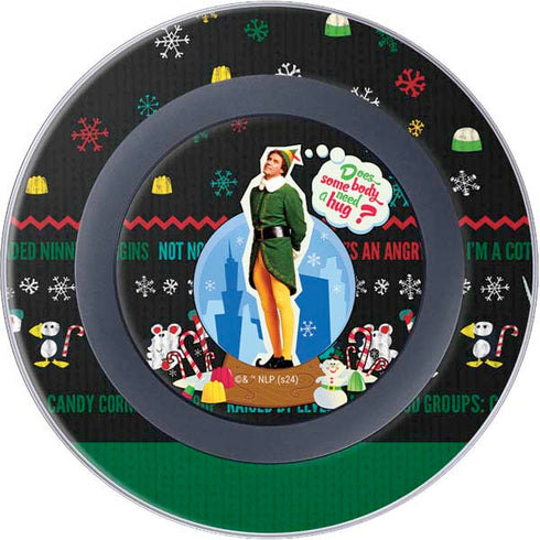 Elf Does Someone Need a Hug Wireless Charger Skin