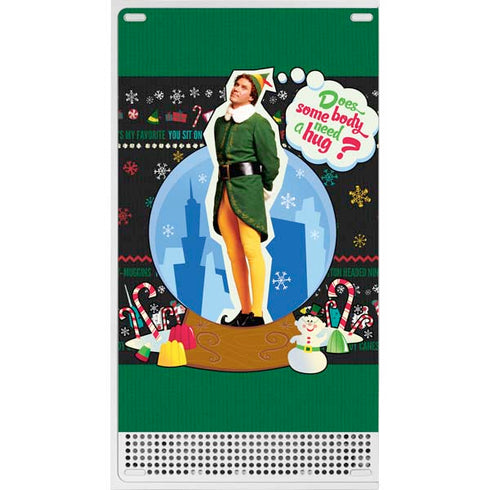 Elf Does Someone Need a Hug Xbox Series S Console Skin