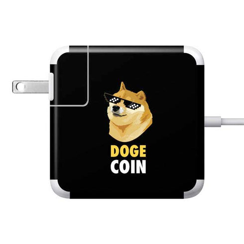 Doge Coin Crypto 85W Power Adapter (15 and 17 inch MacBook Pro Charger) Skin