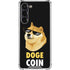 Doge Coin Crypto Galaxy S24 FE Clear Case