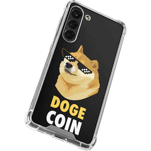 Doge Coin Crypto Galaxy S24 FE Clear Case