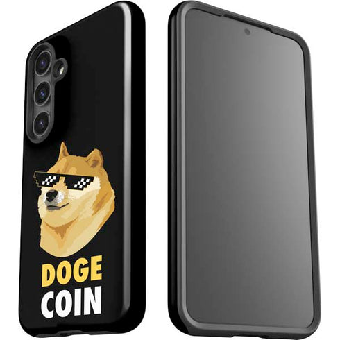 Doge Coin Crypto Galaxy S25 Impact Case