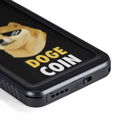 Doge Coin Crypto Galaxy S24 Plus Waterproof Case