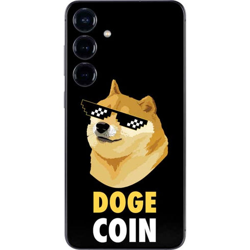 Doge Coin Crypto Galaxy S24 Skin