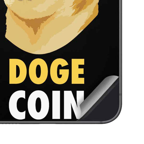 Doge Coin Crypto Galaxy S24 Skin