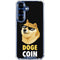 Doge Coin Crypto Galaxy S25 Plus Clear Case
