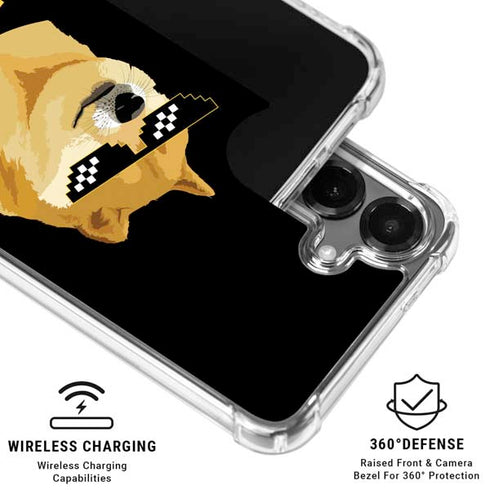 Doge Coin Crypto Galaxy S26 Plus Clear Case