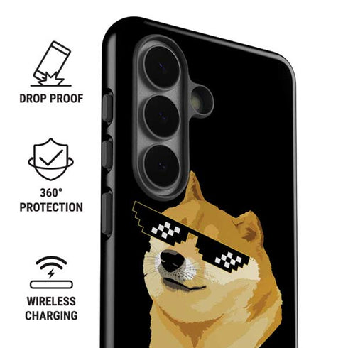 Doge Coin Crypto Galaxy S26 Plus Impact Case