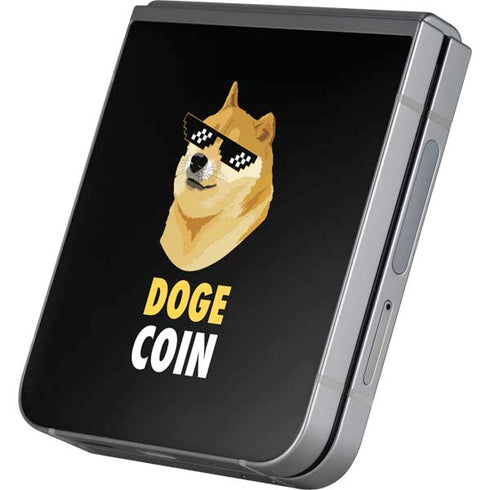 Doge Coin Crypto Galaxy Z Flip6 Skin