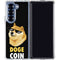Doge Coin Crypto Galaxy Z Fold6 Clear Case