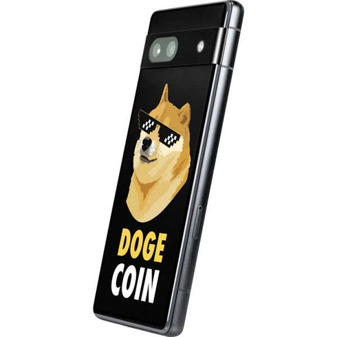 Doge Coin Crypto Google Pixel 7a Skin