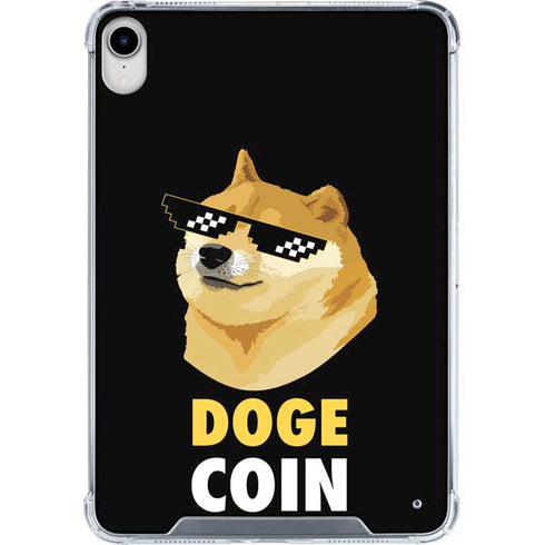 Doge Coin Crypto iPad 11th Gen (2025) Clear Case