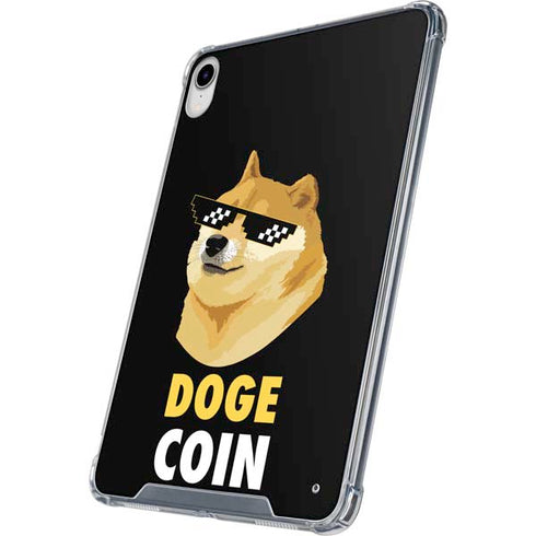 Doge Coin Crypto iPad 11th Gen (2025) Clear Case