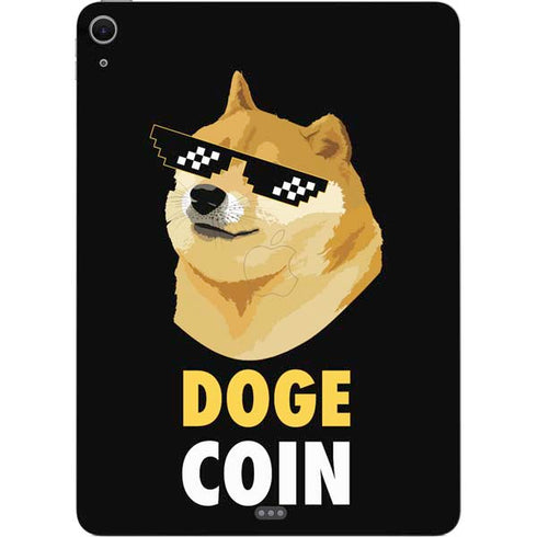 Doge Coin Crypto Apple iPad Air Skin