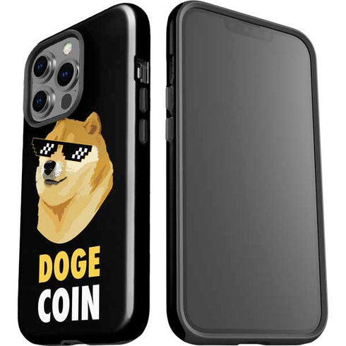 Doge Coin Crypto iPhone 15 Pro Impact Case
