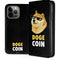 Doge Coin Crypto iPhone 15 Pro Max Folio Case