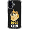 Doge Coin Crypto iPhone 16 Clear Case