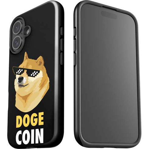 Doge Coin Crypto iPhone 16 Impact Case