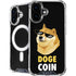 Doge Coin Crypto iPhone 16 Plus MagSafe Case