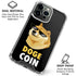Doge Coin Crypto iPhone 16 Pro Max Clear Case