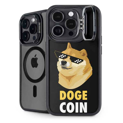 Doge Coin Crypto iPhone 16 Pro Max Kickstand Case