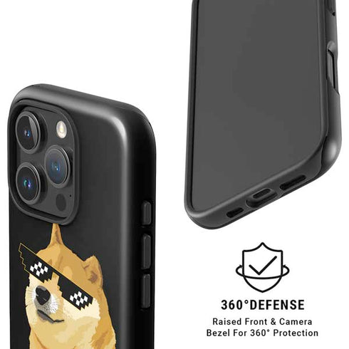 Doge Coin Crypto iPhone 16 Pro Max Magsafe Impact Case