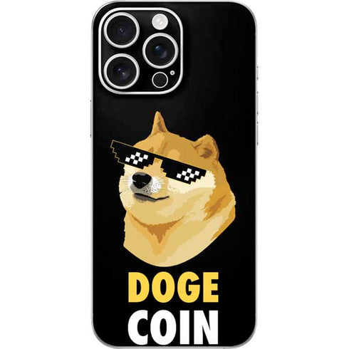 Doge Coin Crypto iPhone 16 Pro Max Skin