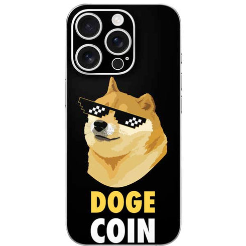 Doge Coin Crypto iPhone 16 Pro Skin