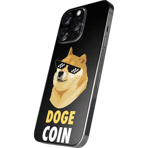 Doge Coin Crypto iPhone 16 Pro Skin